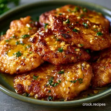Garlic Butter Chicken Thighs: Crispy Recipe Card