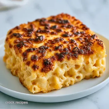 Mac and Cheese Slow Cooker in 165 Minutes Recipe Card