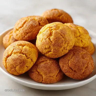 Pumpkin Cookies with Cinnamon for 24 Cookies: Soft and Baked