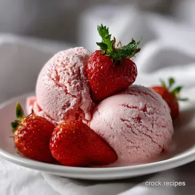 Strawberry Ice Cream: No-Churn Recipe with Condensed Milk