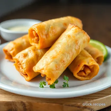 Crispy Air Fryer Egg Rolls: Ready in Under 35 Minutes!