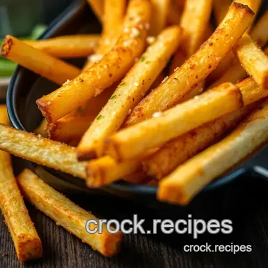 Crispy Air Fryer Frozen French Fries - My Go-To Hack! Recipe Card