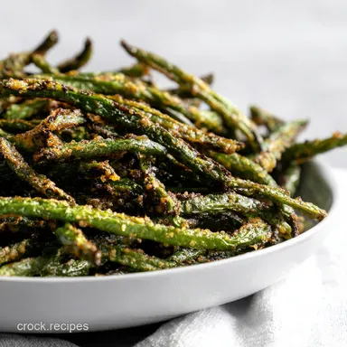 Air Fryer Green Beans Crispy My Fast Addictive Recipe Recipe Card