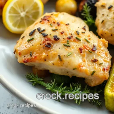 Healthy Air Fryer Recipes: Lemon Herb Chicken & Veggies! Recipe Card