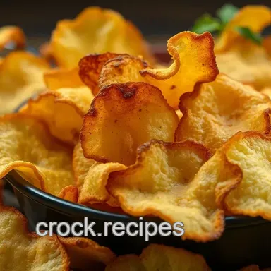 Air Fryer Potato Chips: Pub-Style Crunch at Home! Recipe Card