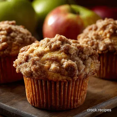 Apple Cinnamon Muffins Recipe Moist Streusel Topping Recipe Card