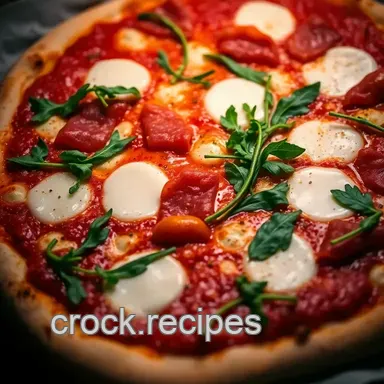 Arugula Pizza Recipe: Italy on Your Table! | My Secret Recipe Card