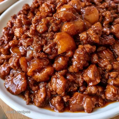 Asian Ground Beef Recipe with Gochujang Recipe Card