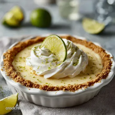 Bill Smith's Atlantic Beach Pie with Lemon and Lime in 52 Minutes Recipe Card