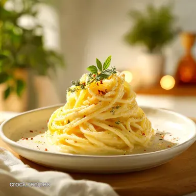 Cacio e Pepe in 15 Minutes: Traditional Italian Pasta Recipe Recipe Card