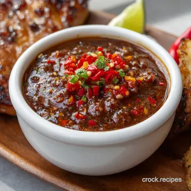 Caribbean Jerk Sauce: Authentic Jamaican Scotch Bonnet Recipe Recipe Card