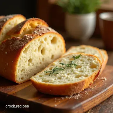 Homemade Ciabatta Authentic Italian Bread Recipe Recipe Card