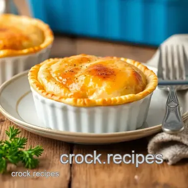 My Grandmother's Bake Chicken Pies with Creamy Filling: Ultimate Comfort! Recipe Card