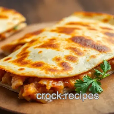 Delicious Baked Chicken Quesadilla with Chorizo Flavor: A Family Favorite
