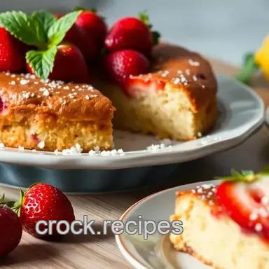 Bake Strawberry Olive Oil Cake in 50 Minutes