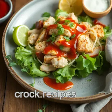 Delicious Baked Chicken Bacon Salad with Chilli Sauce: 5 Easy Tips to Savor! Recipe Card