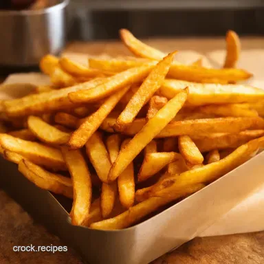 Crispy Baked French Fries Recipe Proper Good Easy Recipe Card