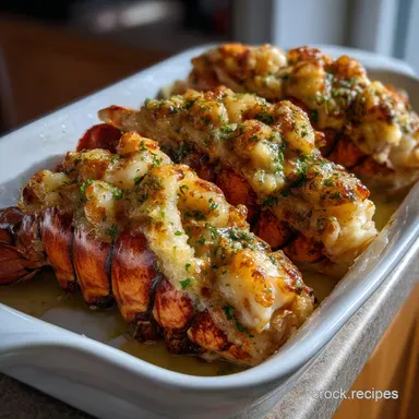MeltinYourMouth Baked Lobster Tails A Recipe: Tender, Easy Recipe Card