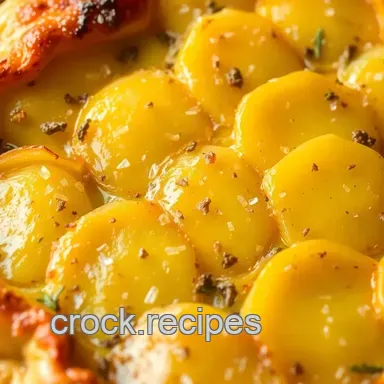 Baking Potato Tarte Tatin - Deliciously Unique Recipe Card