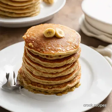 Banana Bliss Cottage Cheese Oatmeal Pancakes So Fluffy