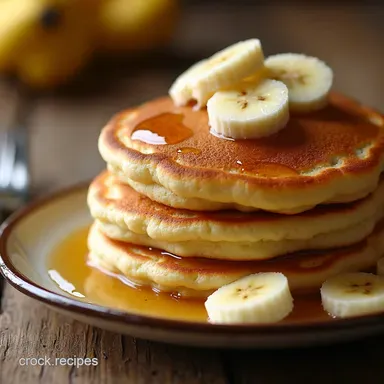 Fluffy Banana Pancakes That Will Banana Cloud Pancakes Recipe Card