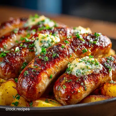 Bangers MashUp Sausage and Potato Breakfast Bliss Recipe Card