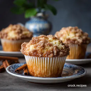 Cinnamon Muffins Recipe The Best Fluffy BakeryStyle Streusel Muffins Recipe Card