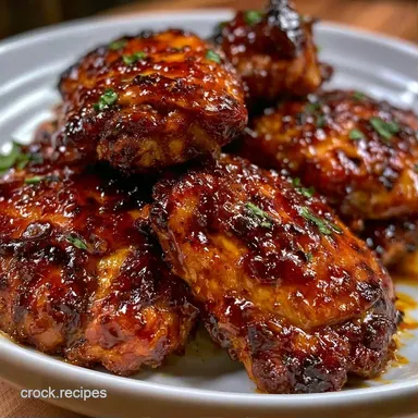 Best Crockpot Garlic Chicken with Honey Recipe Card