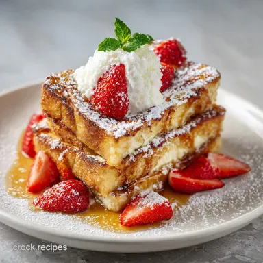 Classic French Toast Recipe for 4 Servings