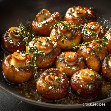 Garlic Butter Sauted Mushrooms: Chefs Secret for Max Flavor Recipe Card