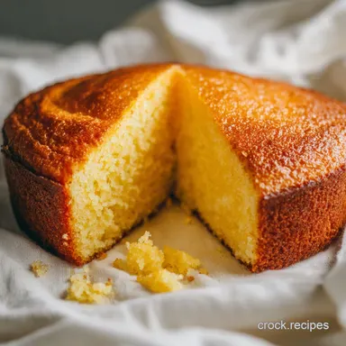 Best Yellow Cake Recipe: A Plush Buttery Cake for 12 Servings Recipe Card