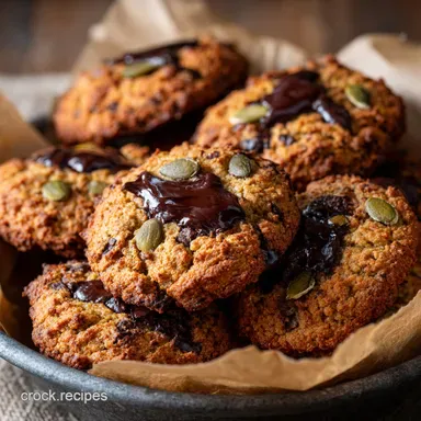 Keto Cowboy Cookies Recipe Truly Decadent Chewy Low Carb Treat Recipe Card