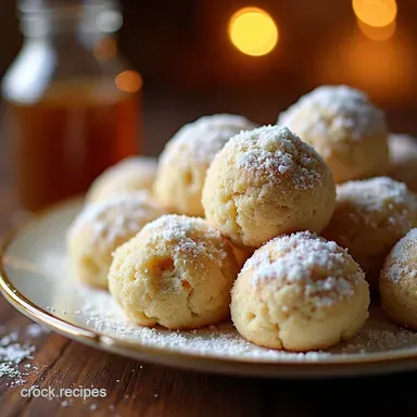Buttery Bliss The Ultimate Pecan Snowball Cookies Recipe Recipe Card