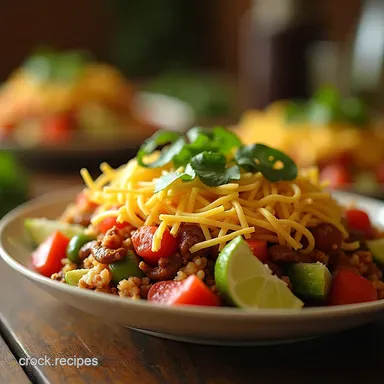 The Ultimate Seven Layer Taco Salad Recipe Ready in 40 Mins Recipe Card