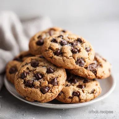 Big Batch Christmas Cookie Recipe with Chocolate Chips for 96 Recipe Card