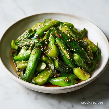Bitter Gourd and Bitter Melon Stir Fry for 4 Servings Recipe Card
