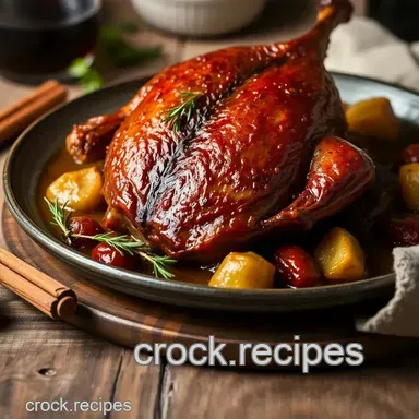 Cozy Family Recipe: Braise Partridge with Wine & Cinnamon Delights Recipe Card