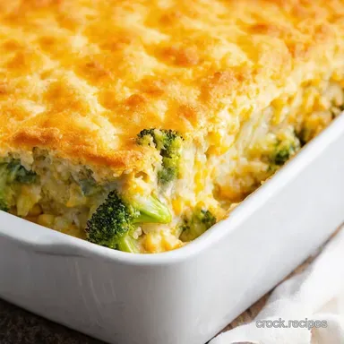 Broccoli Cheese Rice Casserole My Creamy Cheesy Dream Recipe Card
