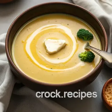 How to Make Creamy Broccoli Soup with Goat Cheese: 5 Delicious Tricks! Recipe Card