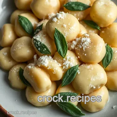 How to Make Brown Butter Sage Gnocchi: A Cozy Favorite! Recipe Card