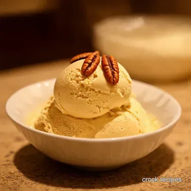 Homemade Butter Pecan Ice Cream My CrowdPleasing Recipe Recipe Card