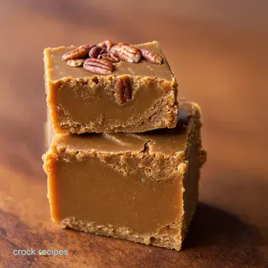 Butter Pecan Dream Fudge Southern Comfort Recipe Recipe Card