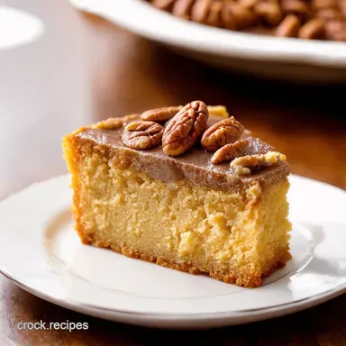 Butter Pecan Praline Poke Cake Southern Comfort Made Easy Recipe Card