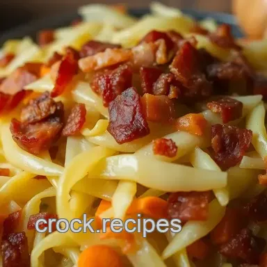 Buttered Cooked Cabbage with Bacon: Easy Comfort Food