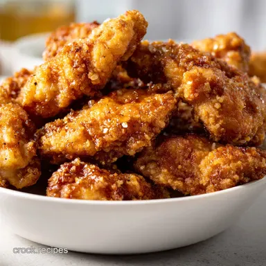 Crispy Chicken Tenders: Double-Breading Technique for Ultimate Crunch Recipe Card