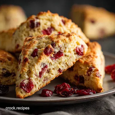 Keto Cranberry Orange Scones: Flaky, Buttery, and Truly Low-Carb Recipe Card