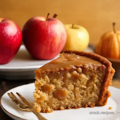 Caramel Apple Upside Down Cake Recipe Autumn Baking Bliss Recipe Card