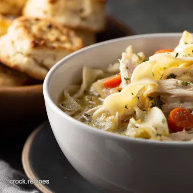 Chicken Noodle Soup Sides Try Cheddar Chive Biscuits Recipe Card