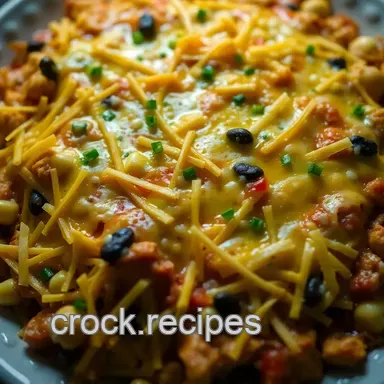 Easy Cheesy Chicken Mexican Casserole: A Family Favorite Recipe Recipe Card