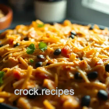 Easy Cheesy Chicken Mexican Casserole: A Family Favorite Recipe